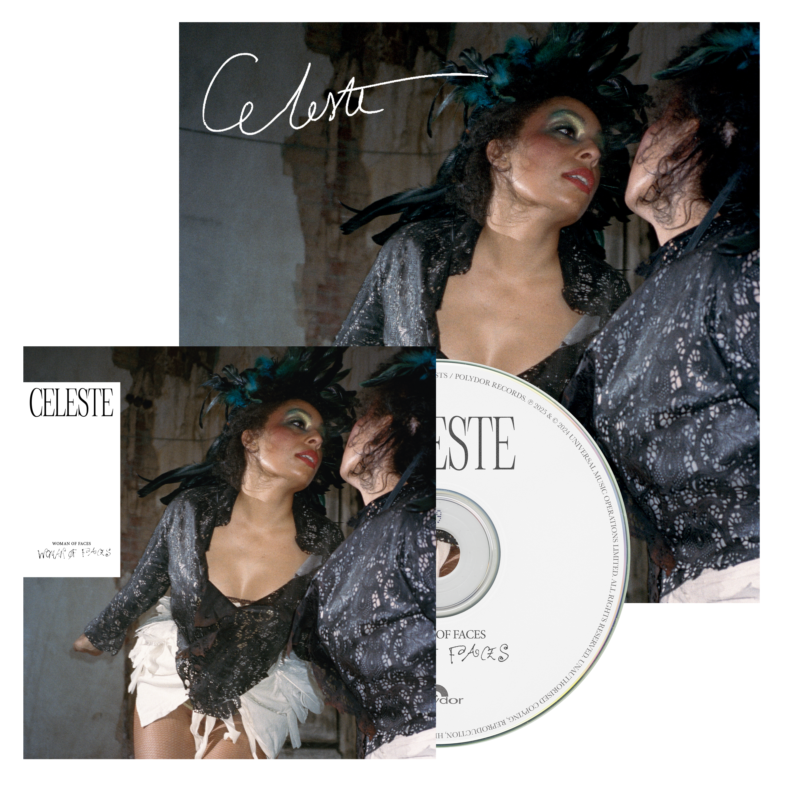 Woman Of Faces Standard CD + Signed Print Bundle